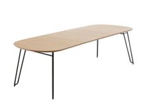 Uitschuifbare eetkamertafel NOVAC - Eikenfineer KAV CC1073M46