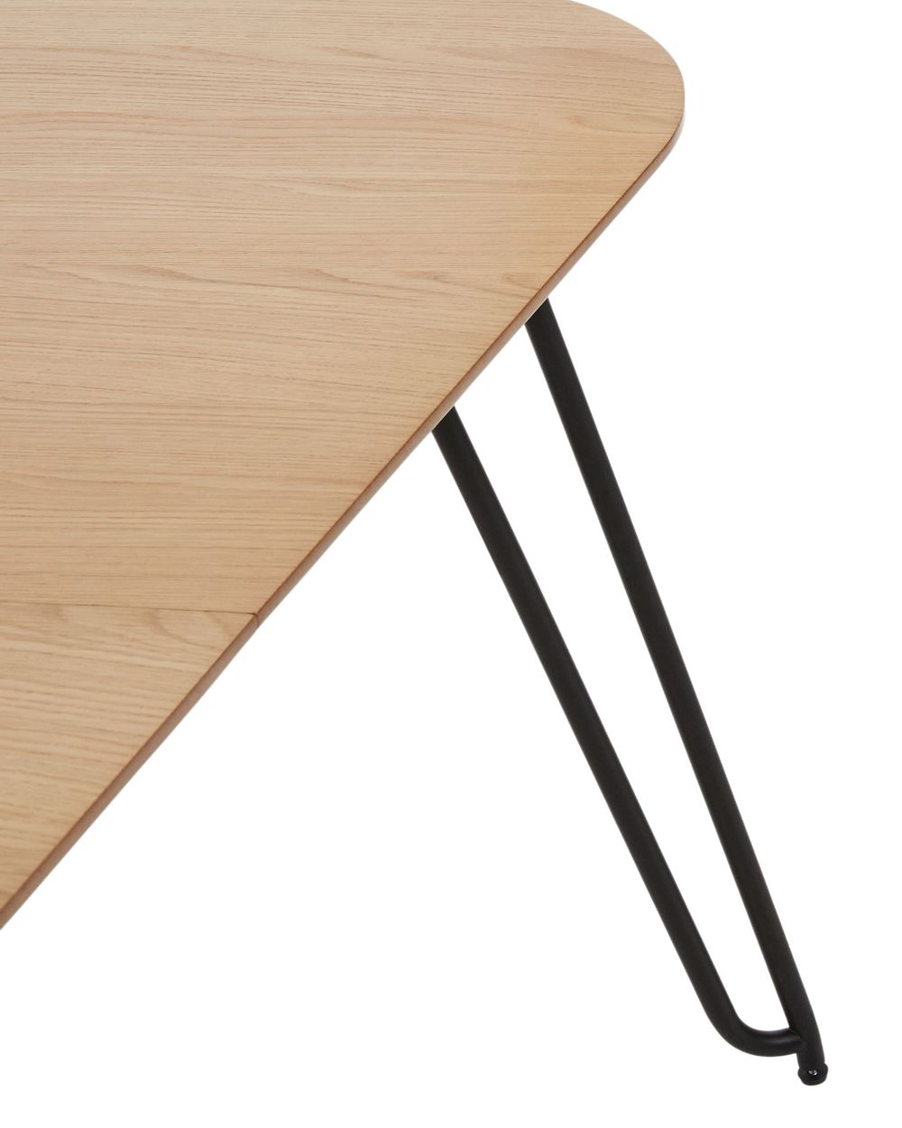 Uitschuifbare eetkamertafel NOVAC - Eikenfineer KAV CC1073M46