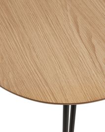 Uitschuifbare eetkamertafel NOVAC - Eikenfineer KAV CC1073M46