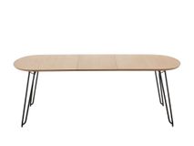Uitschuifbare eetkamertafel NOVAC - Eikenfineer KAV CC1073M46