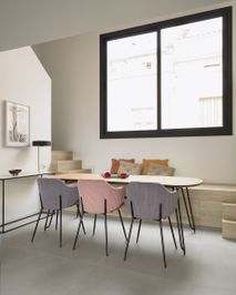 Uitschuifbare eetkamertafel NOVAC - Eikenfineer KAV CC1073M46