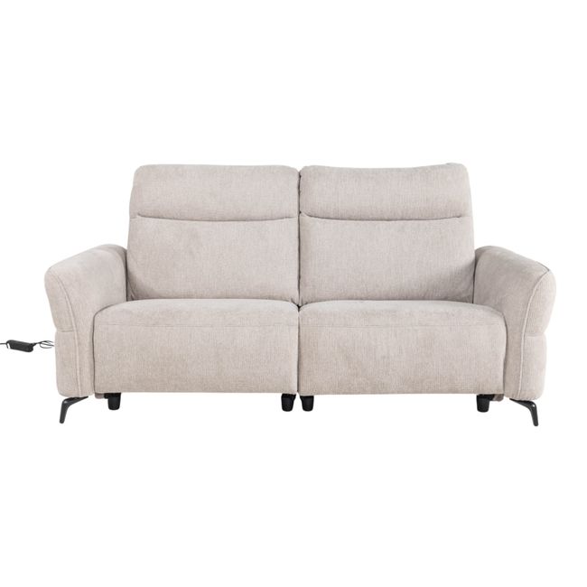 3-zit met elektr. relaxen ROYAN - Beige
