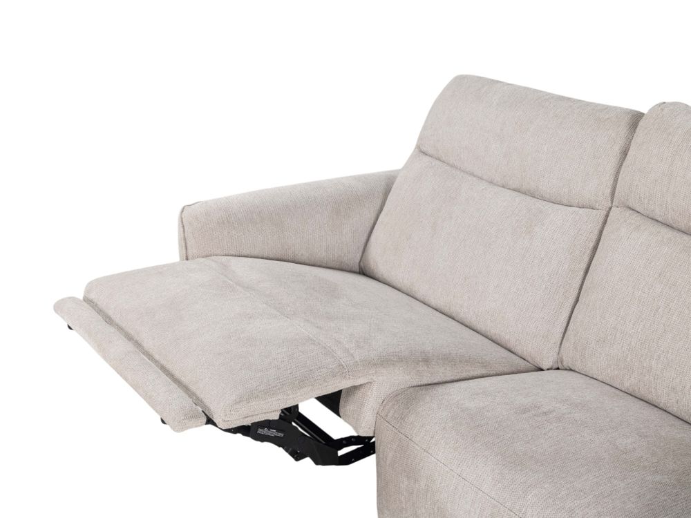 3-zit met elektr. relaxen ROYAN - Beige HEH 56351-003