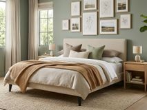 Bedkader SHABBY HIGH - Wit FUR-38-000055-A-COS