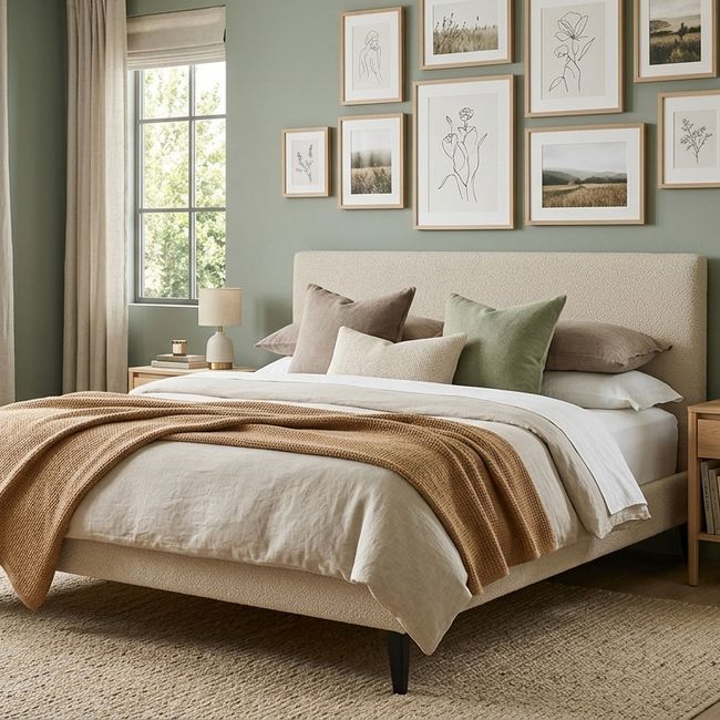 Bedkader SHABBY HIGH - Wit