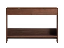 Consoletafel NORLEN - Donker walnootfineer KAV M00063MW09