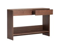 Consoletafel NORLEN - Donker walnootfineer KAV M00063MW09