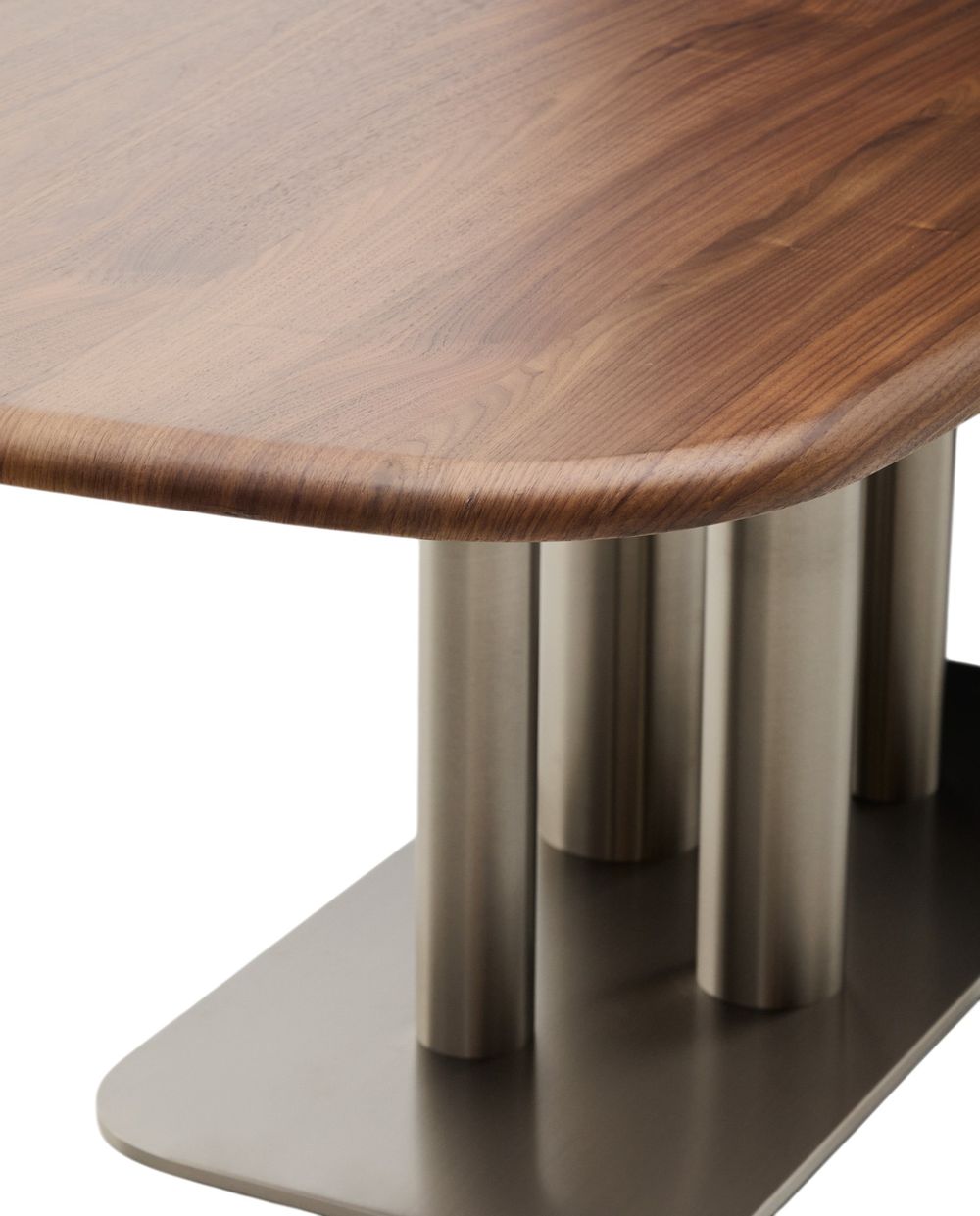 Eetkamertafel MELVAR - Donker walnootfineer KAV T00262WM10