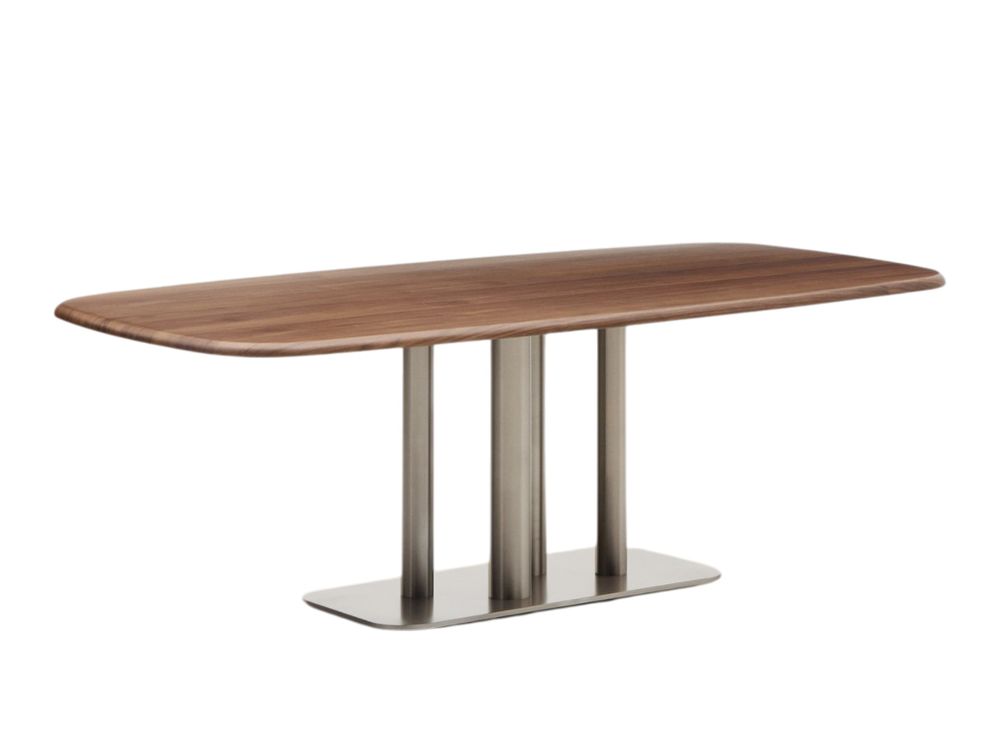 Eetkamertafel MELVAR - Donker walnootfineer KAV T00262WM10