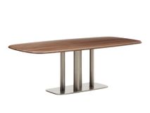 Eetkamertafel MELVAR - Donker walnootfineer KAV T00262WM10