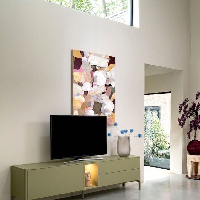 Tv-meubel TRENTINO - Olijfgroen