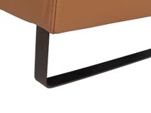 Hoekzetel met elektr. relax en HR35 ONE - Cognac l C-CAL-167-HKS1
