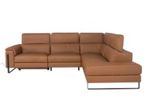 Hoekzetel met elektr. relax en HR35 ONE - Cognac l C-CAL-167-HKS1