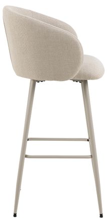 Set van 4 barstoelen ELEANOR - Beige C-ACT-160-SET1