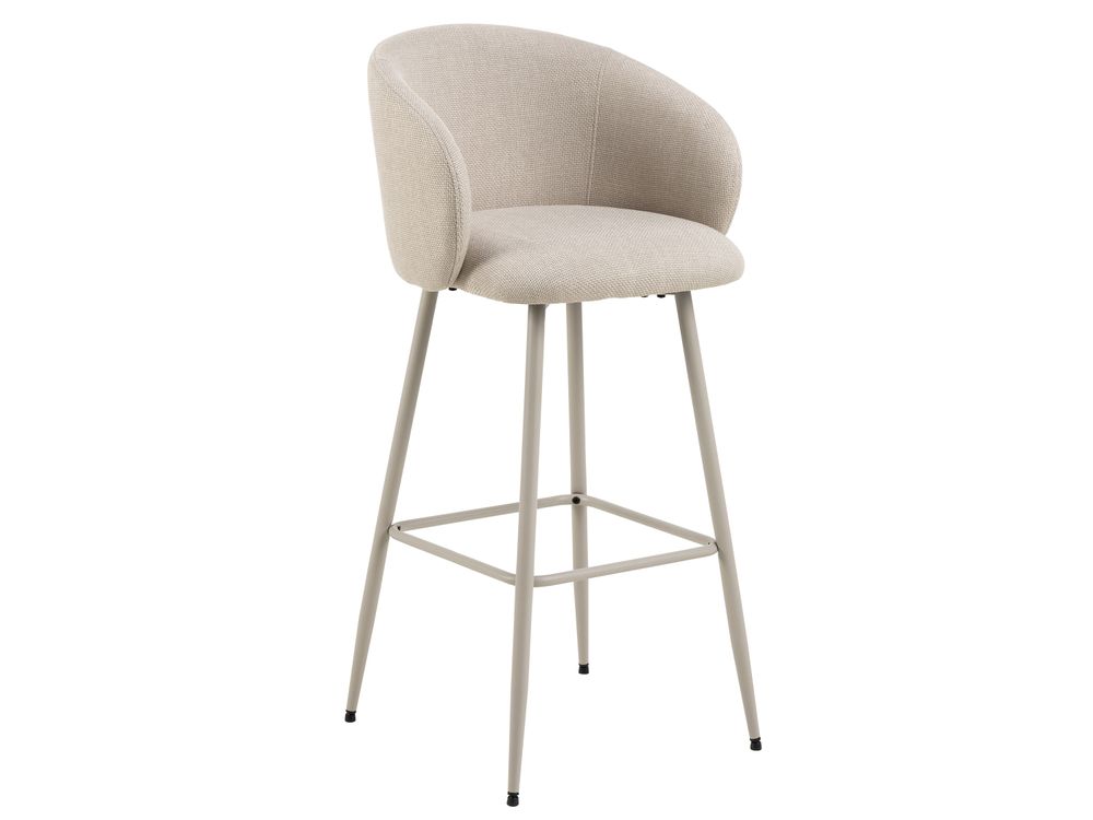 Set van 4 barstoelen ELEANOR - Beige C-ACT-160-SET1