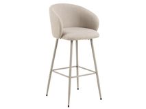 Set van 4 barstoelen ELEANOR - Beige C-ACT-160-SET1