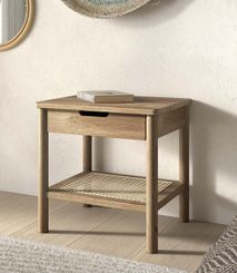 Nachtkastje OLIVE - Rotan eik VPC-32-000006