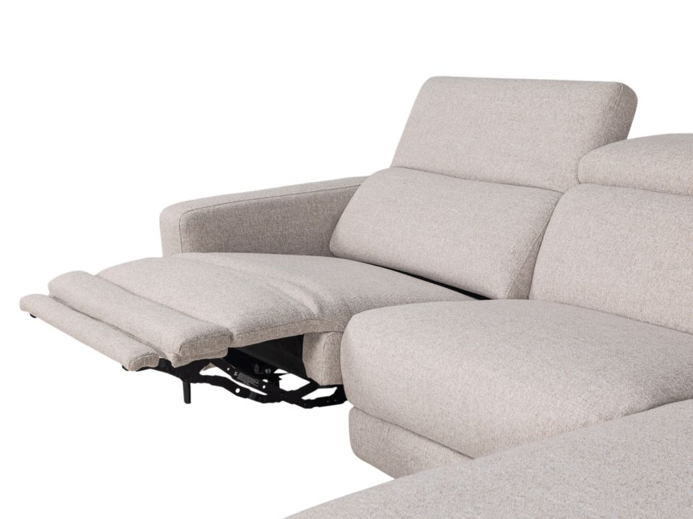 Hoekzetel met elektr. relax NOX - Beige C-KUK-9-HKS3
