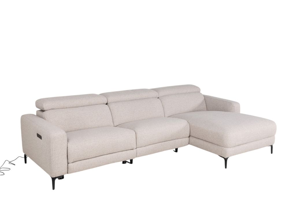 Hoekzetel met elektr. relax NOX - Beige C-KUK-9-HKS3