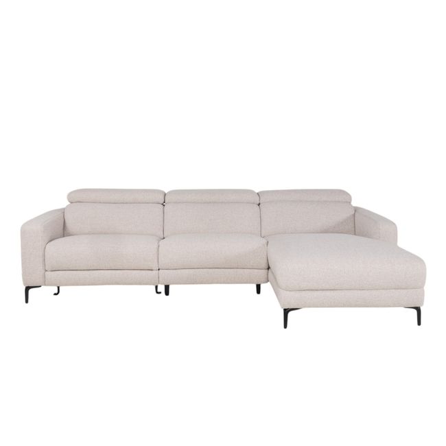 Hoekzetel met elektr. relax NOX - Beige