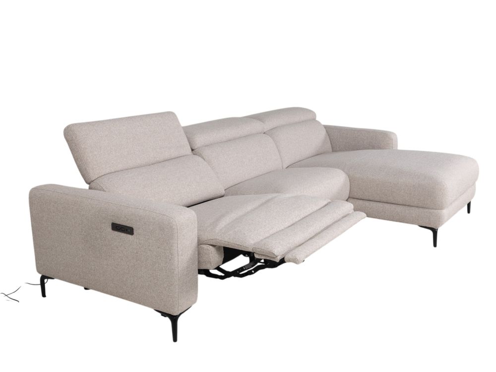 Hoekzetel met elektr. relax NOX - Beige C-KUK-9-HKS3