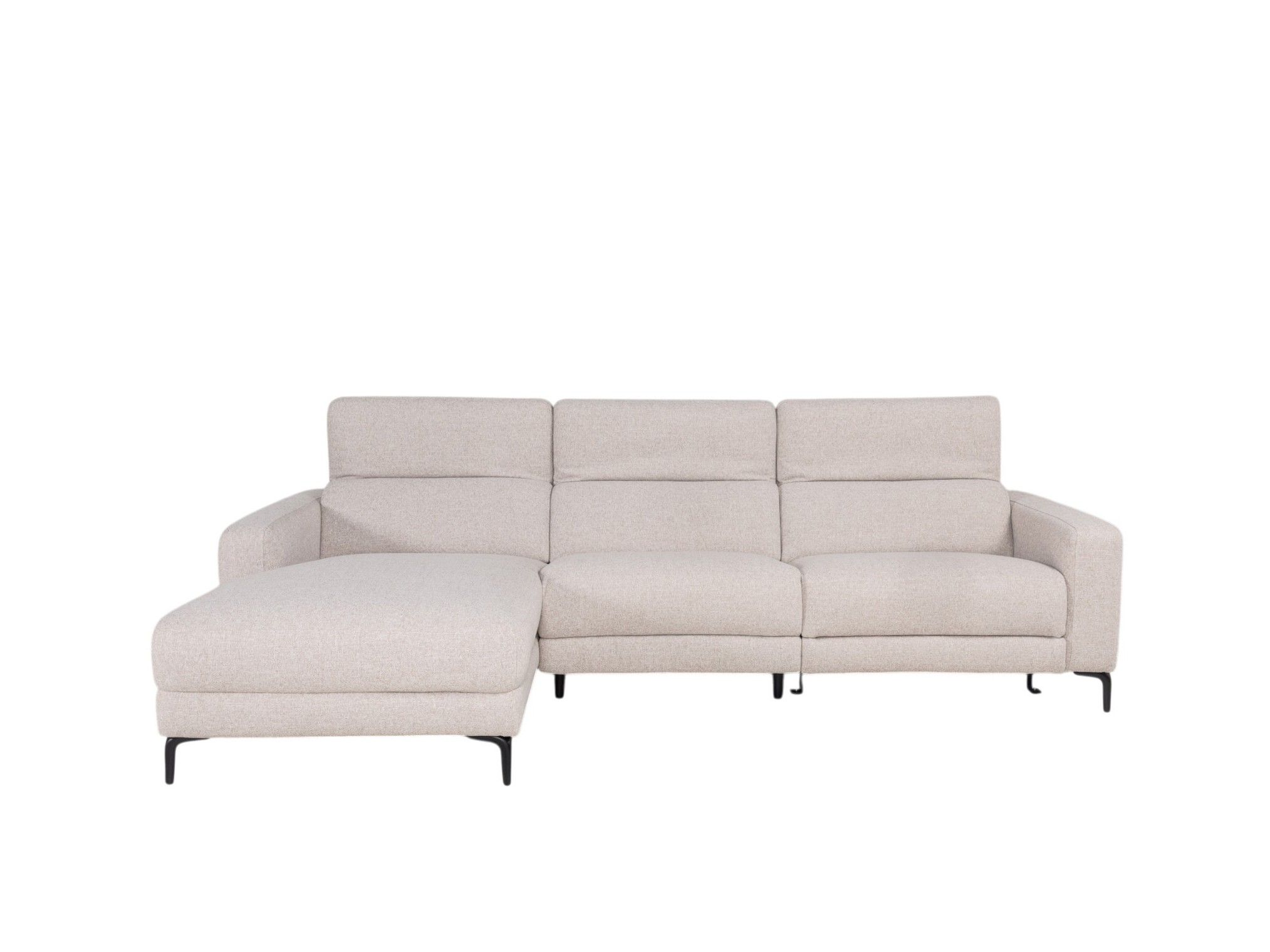 Hoekzetel met elektr. relax NOX - Beige