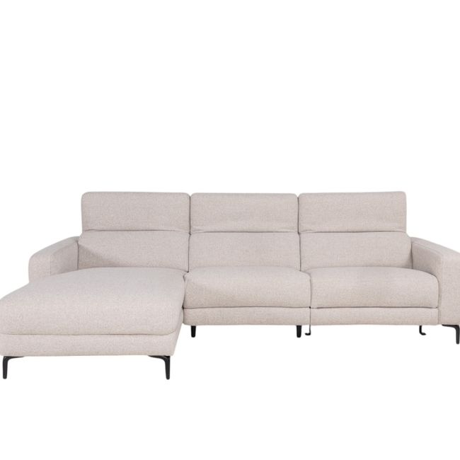 Hoekzetel met elektr. relax NOX - Beige