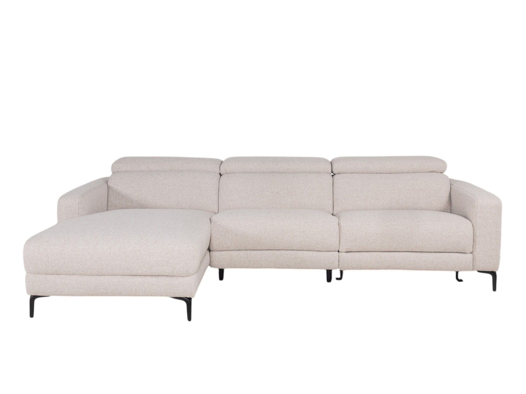 Hoekzetel met elektr. relax NOX - Beige