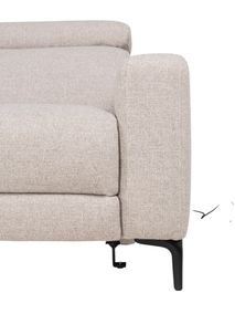 Hoekzetel met elektr. relax NOX - Beige C-KUK-9-HKS4