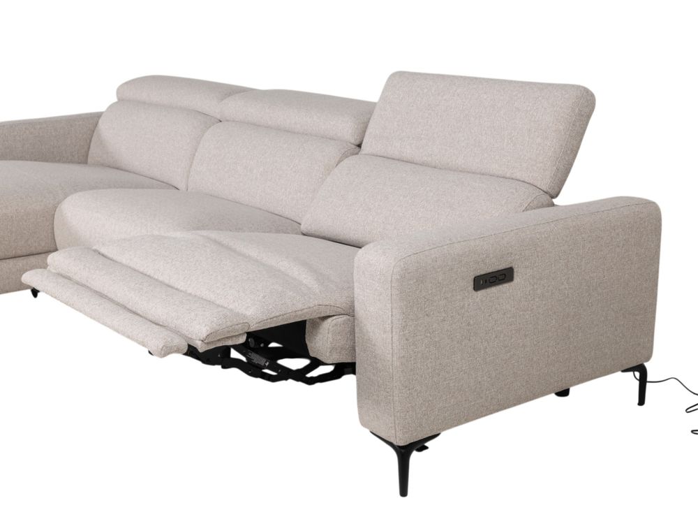 Hoekzetel met elektr. relax NOX - Beige C-KUK-9-HKS4