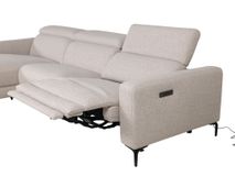 Hoekzetel met elektr. relax NOX - Beige C-KUK-9-HKS4