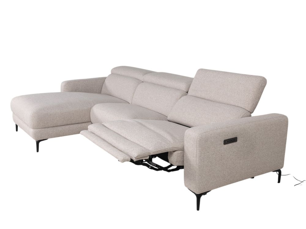 Hoekzetel met elektr. relax NOX - Beige C-KUK-9-HKS4