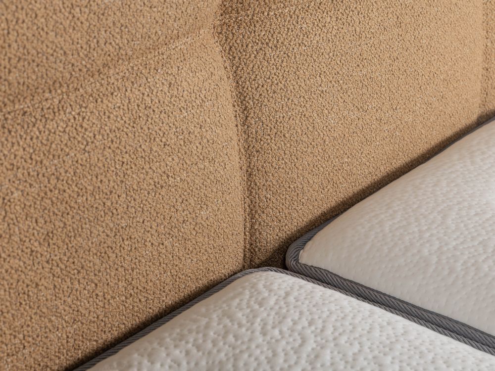 Elektr. boxspring MEGHAN - Caramel C-RVR-285-SET1