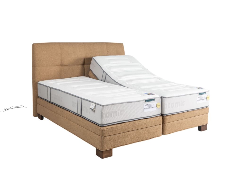 Elektr. boxspring MEGHAN - Caramel C-RVR-285-SET1