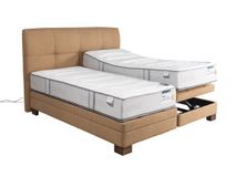 Elektr. boxspring MEGHAN - Caramel C-RVR-285-SET1