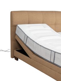 Elektr. boxspring MEGHAN - Caramel C-RVR-285-SET1