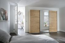 Schuifdeurkast KULMBACH - Eik artisan RCH AG121.0X4F