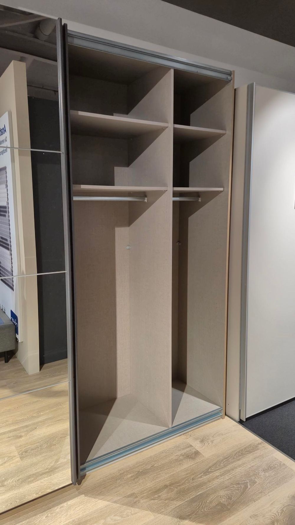 Schuifdeurkast KULMBACH - Eik artisan RCH AG121.0X4F