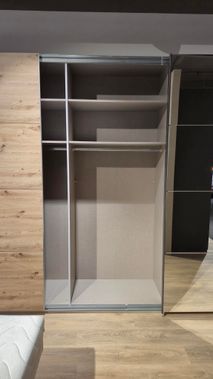 Schuifdeurkast KULMBACH - Eik artisan RCH AG121.0X4F