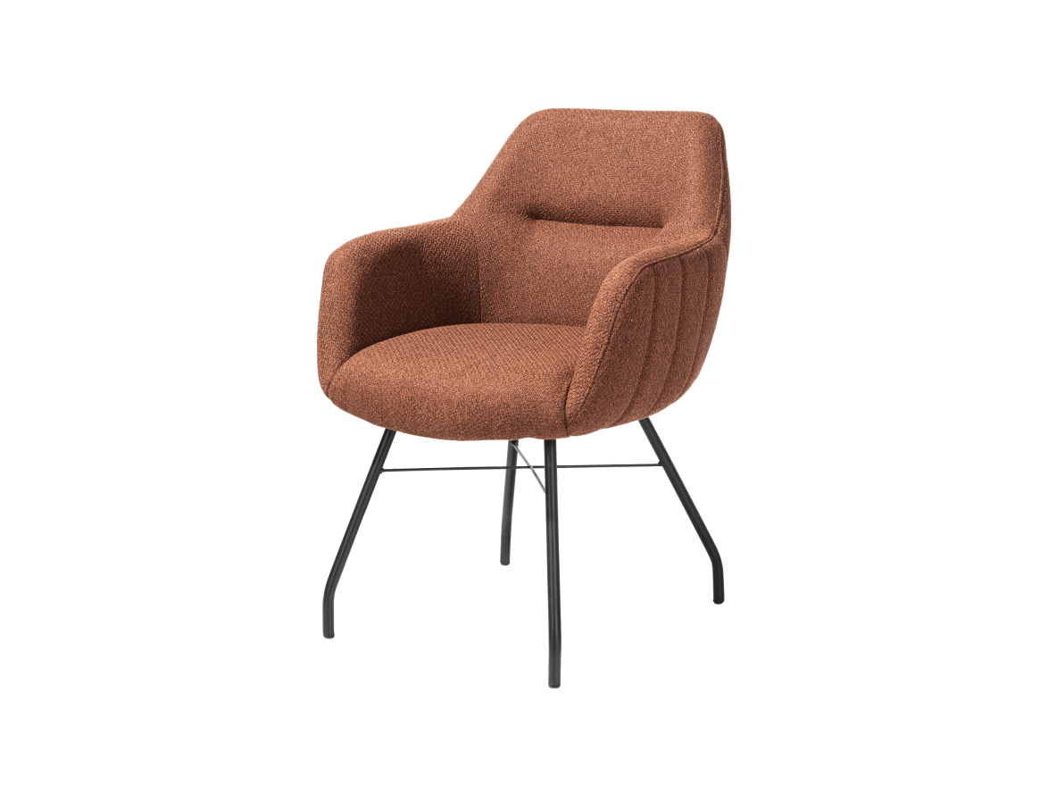 Set van 6 armstoelen LIV - Koper