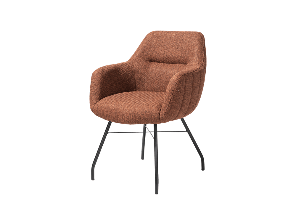 Set van 6 armstoelen LIV - Koper C-XOO-252-SET1