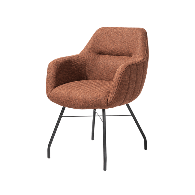 Set van 6 armstoelen LIV - Koper