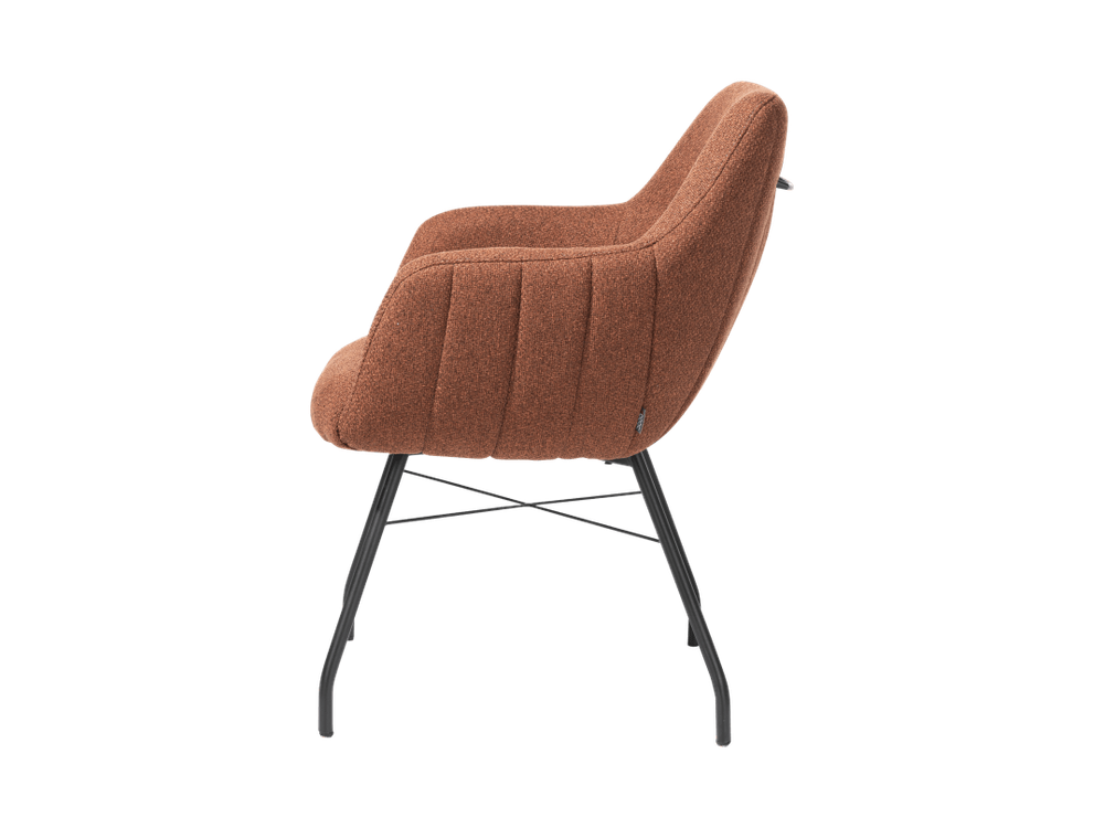 Set van 6 armstoelen LIV - Koper C-XOO-252-SET1