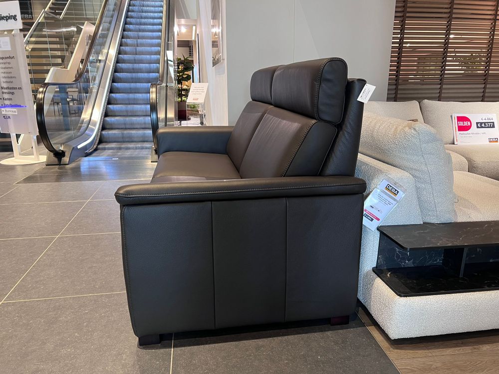 3-zit OSLO - Donkerbruin leder DFM-14-3Z-L30-W41795
