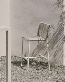 Set van 4 barstoelen buiten CULIP - Lichtgrijs KAV-SET-KAV J1100032NN03