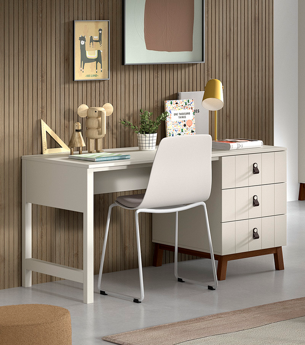 Bureau SEZANE - Klei / walnoot VPC-38-000005