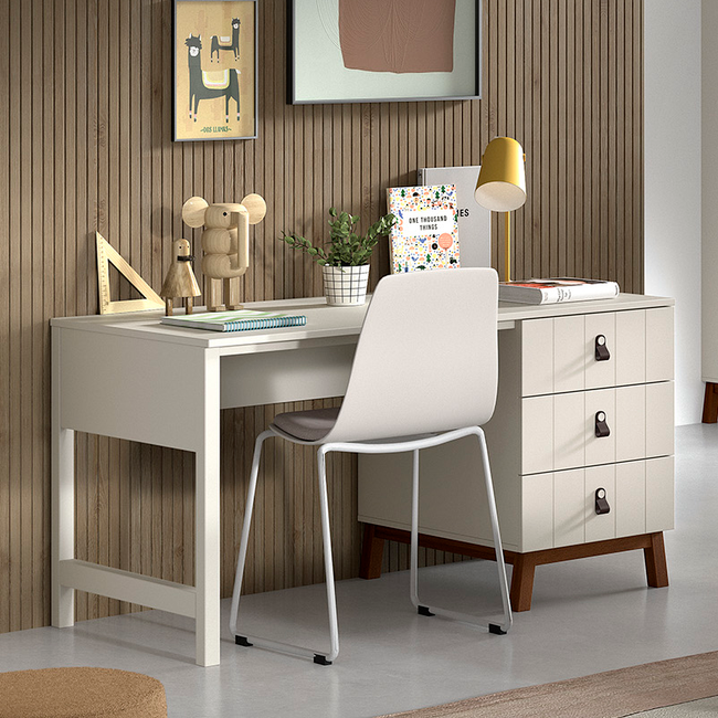 Bureau SEZANE - Klei / walnoot