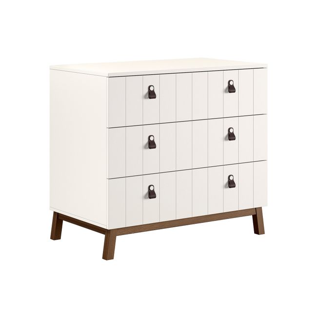 Commode SEZANE - Klei / walnoot