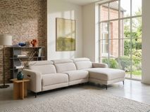 Hoekzetel met elektr. relax NOX - Beige C-KUK-9-HKS3