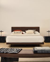 Bed NORLEN - Walnootfineer KAV M00086W09